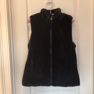 JCrew fuzzy vest